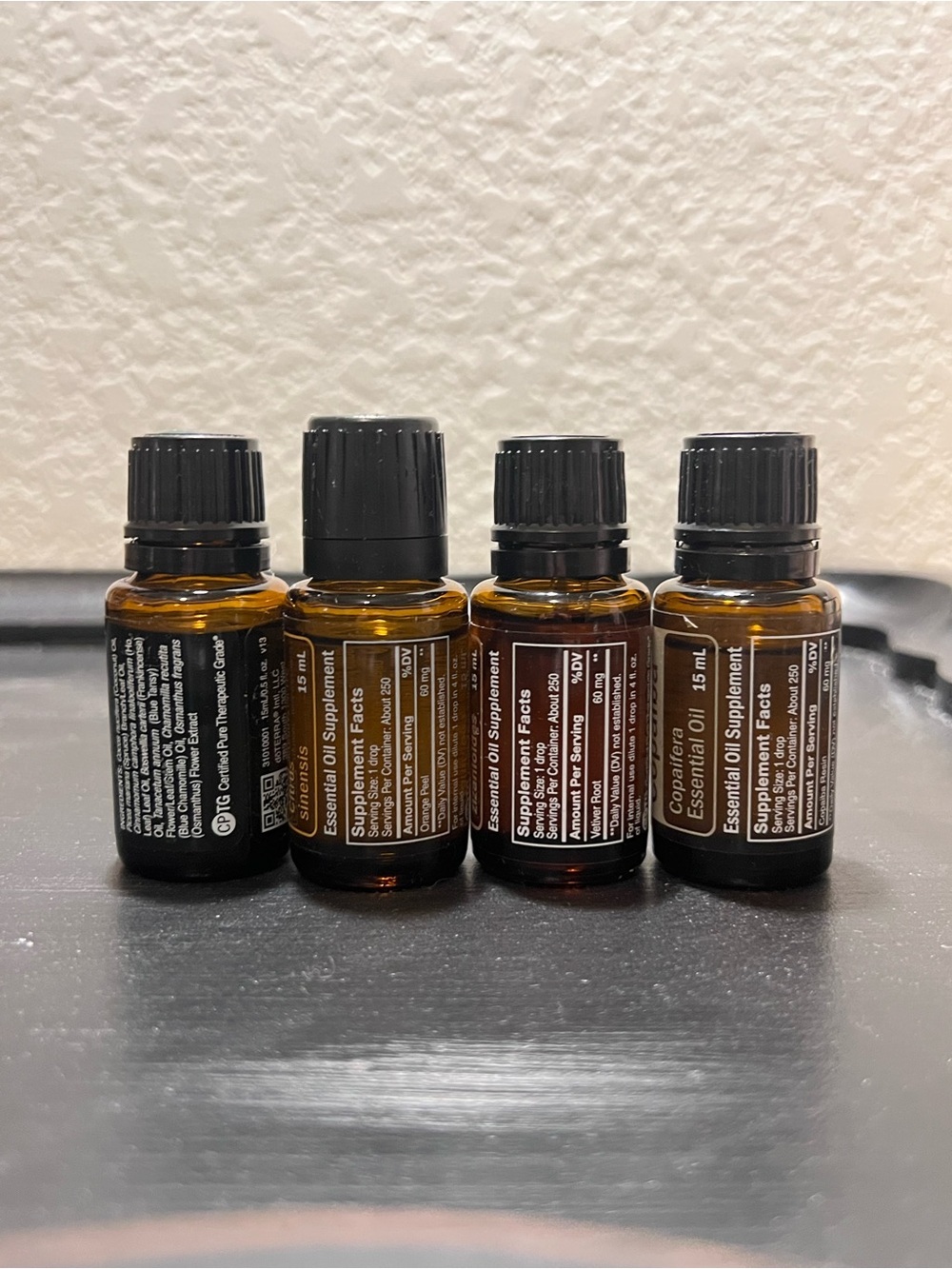 doTERRA Essential Oil Bundle Balance Wild Orange Vetiver Copaiba 15mL Bottles - Picture 2 of 2
